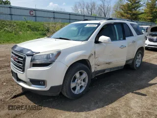 2014 GMC Acadia SLT z VIN 1GKKVRKD3EJ123831, wystawiony jako Copart lot #55985025 z przebiegiem 224 533 mil mil oraz Szkoda całkowita • Salvage title. Historia ofert i sprzedaży dostępna na DreamBid. Obrazek 1.