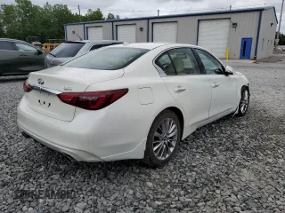 2019 Infiniti Q50 Luxe с VIN JN1EV7AR7KM556320, выставлен на аукционе Copart как лот 61196085 с пробегом 53 313 миль миль и Списание • Salvage title. История ставок и продаж доступна на DreamBid. Изображение 3.