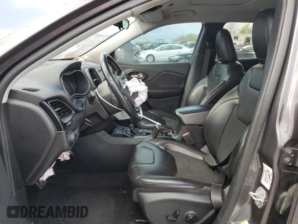 2020 Jeep Cherokee Altitude with VIN 1C4PJLLB3LD606481, listed as a Copart auction lot 52720835 with 74,698 mi miles and Salvage title. Bid and sale history available at DreamBid. Image 7.