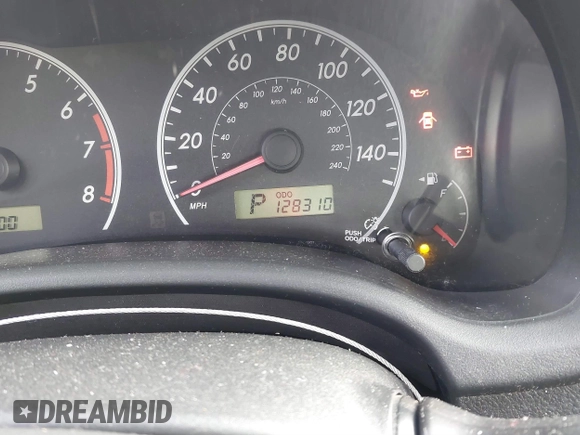2009 Toyota Corolla with VIN 2T1BU40E29C124161, listed as a IAAI auction lot 41091324 with 128,310 mi miles. Bid and sale history available at carsss.com. Image 7.