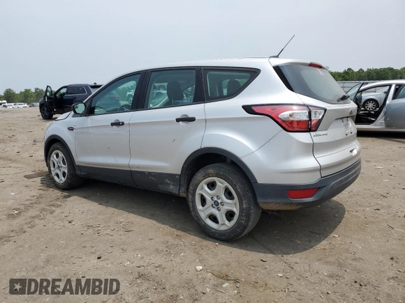 2018 Ford Escape S with VIN 1FMCU0F75JUA72226, listed as a Copart auction lot 59788795 with 87,031 mi miles and Clean title. Bid and sale history available at DreamBid. Image 2.