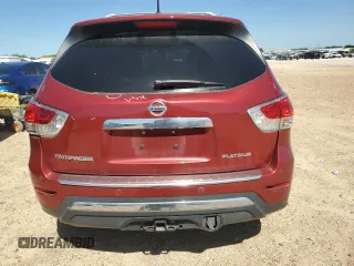 2016 Nissan Pathfinder SL with VIN 5N1AR2MN0GC664282, listed as a Copart auction lot 52808025 with 93,634 mi miles and Clean title. Bid and sale history available at DreamBid. Image 6.