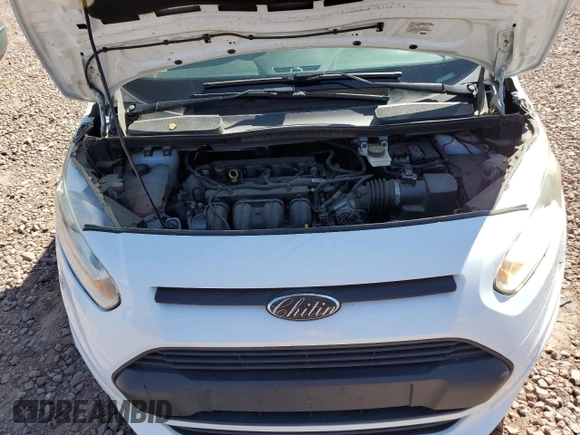 2016 Ford Transit Connect XLT with VIN NM0LS7F71G1292201, listed as a Copart auction lot 50308415 with 87,821 mi miles and Salvage title. Bid and sale history available at DreamBid. Image 11.