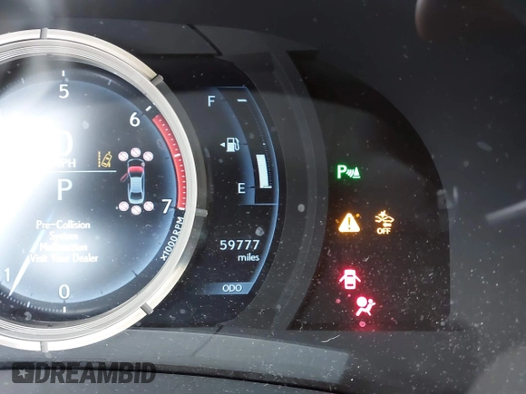 2020 Lexus IS 300 F Sport with VIN JTHGA1D28L5102360, listed as a IAAI auction lot 42591416 with 59,777 mi miles and . Bid and sale history available at DreamBid. Image 16.