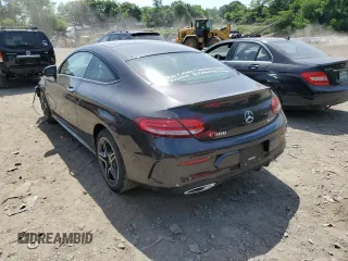 2023 Mercedes-Benz C 300 with VIN W1KWJ8EB9PG131614, listed as a Copart auction lot 58864384 with 3,069 mi miles and Salvage Title. Bid and sale history available at DreamBid. Image 2.