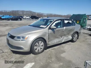 2012 Volkswagen Jetta Sedan SE w/Convenience PZEV with VIN 3VWDP7AJ1CM116528, listed as a Copart auction lot 52164755 with 141,371 mi miles and Clean Title. Bid and sale history available at carsss.com. Image 1.