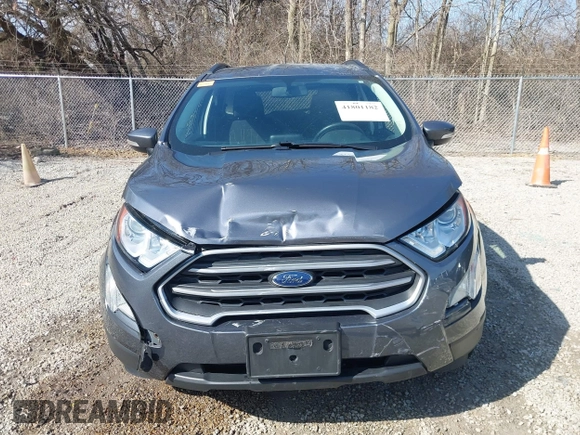 2019 Ford EcoSport SE with VIN MAJ3S2GE7KC301957, listed as a IAAI auction lot 41801182 with 81,525 mi miles and . Bid and sale history available at DreamBid. Image 13.