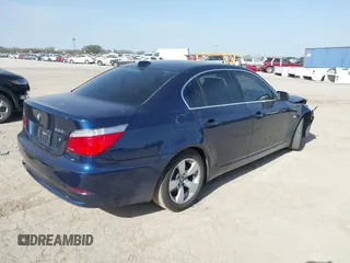 2008 BMW 5 Series 528i with VIN WBANU53568CT17593, listed as a IAAI auction lot 41740603 with 133,673 mi miles and . Bid and sale history available at carsss.com. Image 4.