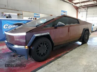 2024 Tesla Cybertruck with VIN 7G2CEHED3RA021703, listed as a Copart auction lot 51496815 with 7,244 mi miles and Salvage Title. Bid and sale history available at carsss.com. Image 1.