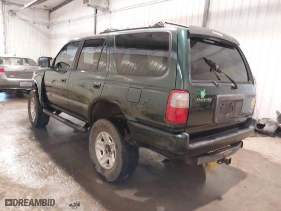 1999 Toyota 4Runner SR5 with VIN JT3HN86R6X0210142, listed as a IAAI auction lot 40396546 with 257,396 mi miles. Bid and sale history available at carsss.com. Image 3.