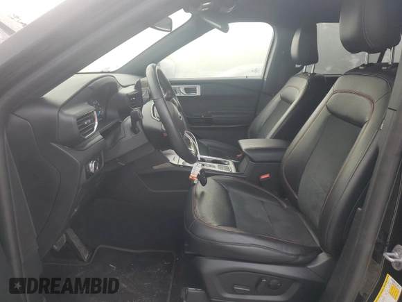 2022 Ford Explorer ST-Line with VIN 1FMSK7KH3NGC30740, listed as a Copart auction lot 54407905 with 46,569 mi miles and Salvage title. Bid and sale history available at DreamBid. Image 7.