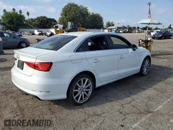 2015 Audi A3 1.8T Premium with VIN WAUACGFF7F1025719, listed as a Copart auction lot 68613093 with 0 mi miles. Bid and sale history available at carsss.com. Image 3.