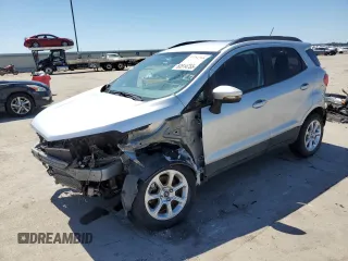 2020 Ford EcoSport SE z VIN MAJ3S2GE0LC394354, wystawiony jako Copart lot #53514755 z przebiegiem Nie podano mil oraz Szkoda całkowita • Salvage title. Historia ofert i sprzedaży dostępna na DreamBid. Obrazek 1.