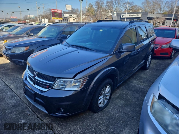 2017 Dodge Journey SXT with VIN 3C4PDCBG4HT533952, listed as a Copart auction lot 43207705 with 155,060 mi miles and Clean title. Bid and sale history available at DreamBid. Image 2.