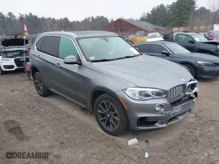 2018 BMW X5 xDrive40e iPerformance with VIN 5UXKT0C5XJ0W01374, listed as a IAAI auction lot 41088447 with 1 mi miles. Bid and sale history available at carsss.com. Image 1.