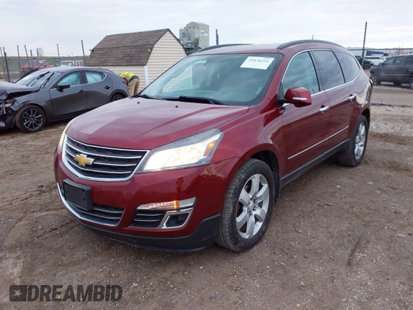 2016 Chevrolet Traverse LTZ z VIN 1GNKVJKD8GJ167038, wystawiony jako IAAI lot #41878254 z przebiegiem 159 771 mil mil oraz . Historia ofert i sprzedaży dostępna na DreamBid. Obrazek 17.
