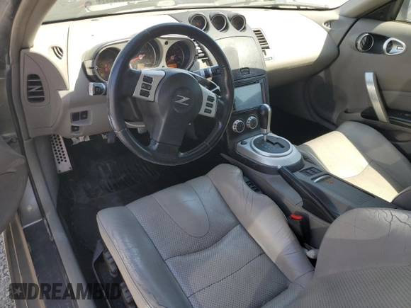2008 Nissan 350Z Enthusiast with VIN JN1BZ34D98M700460, listed as a Copart auction lot 56045765 with 117,782 mi miles and Salvage title. Bid and sale history available at DreamBid. Image 8.