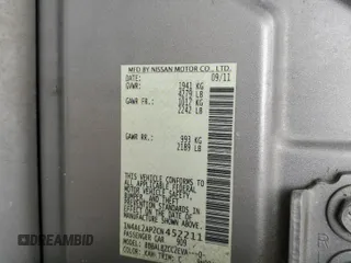 2012 Nissan Altima S with VIN 1N4AL2AP2CN452211, listed as a Copart auction lot 54756845 with 174,231 mi miles and Salvage Title. Bid and sale history available at DreamBid. Image 12.