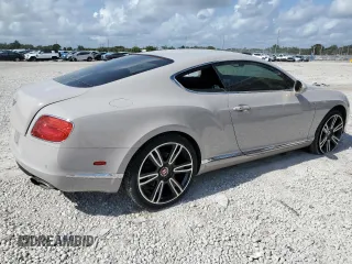 2014 Bentley Continental GT with VIN SCBFT7ZA7EC094358, listed as a Copart auction lot 42711585 with 19,779 mi miles and Salvage Title. Bid and sale history available at DreamBid. Image 3.