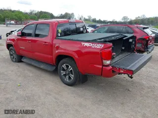 2017 Toyota Tacoma SR5 with VIN 3TMCZ5AN6HM052025, listed as a IAAI auction lot 41952748 with 140,016 mi miles. Bid and sale history available at carsss.com. Image 3.