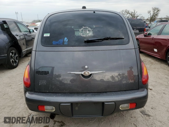 2004 Chrysler PT Cruiser Limited with VIN 3C8FY68874T223093, listed as a Copart auction lot 76455684 with 185,629 mi miles and Salvage Title. Bid and sale history available at carsss.com. Image 6.