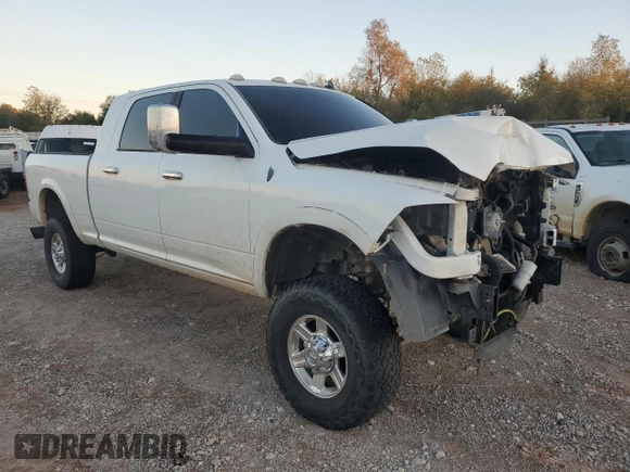2013 Ram 2500 Laramie with VIN 3C6UR5NL0DG608021, listed as a Copart auction lot 78589874 with Not Provided miles and Salvage Title. Bid and sale history available at carsss.com. Image 4.