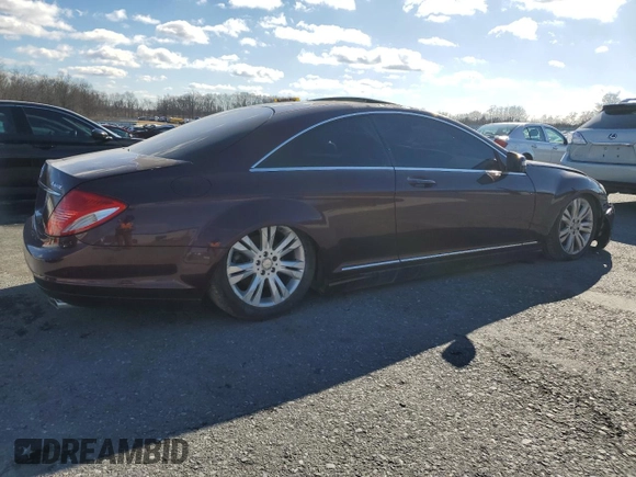 2010 Mercedes-Benz CL 550 z VIN WDDEJ8GB1AA023894, wystawiony jako Copart lot #46368715 z przebiegiem 123 404 mil mil oraz Czysty tytuł • Clean title. Historia ofert i sprzedaży dostępna na DreamBid. Obrazek 3.