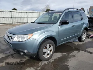2012 Subaru Forester X with VIN JF2SHBBCXCH421445, listed as a Copart auction lot 49855505 with 120,484 mi miles and Salvage Title. Bid and sale history available at DreamBid. Image 1.