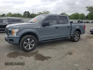2020 Ford F-150 XL with VIN 1FTEW1C5XLKE22948, listed as a Copart auction lot 51462295 with 94,782 mi miles and Salvage Title. Bid and sale history available at carsss.com. Image 1.