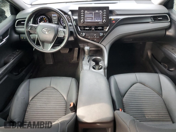 2022 Toyota Camry SE with VIN 4T1G11AK8NU656654, listed as a Copart auction lot 48165225 with 78,740 mi miles and Salvage Title. Bid and sale history available at DreamBid. Image 8.