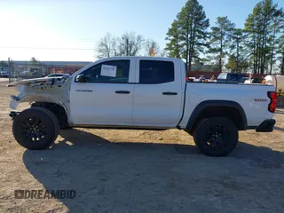 2023 Chevrolet Colorado 4WD Trail Boss with VIN 1GCPTEEK4P1229539, listed as a IAAI auction lot 41251782 with 45,027 mi miles. Bid and sale history available at carsss.com. Image 15.