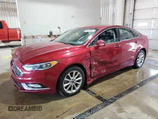 2017 Ford Fusion SE with VIN 3FA6P0HDXHR102646, listed as a Copart auction lot 62230085 with 115,915 mi miles and Salvage title. Bid and sale history available at DreamBid. Image 1.