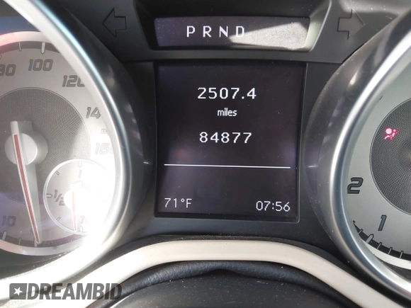 2013 Mercedes-Benz SLK-Class SLK 350 with VIN WDDPK5HA6DF054060, listed as a IAAI auction lot 41797807 with 84,877 mi miles. Bid and sale history available at carsss.com. Image 15.