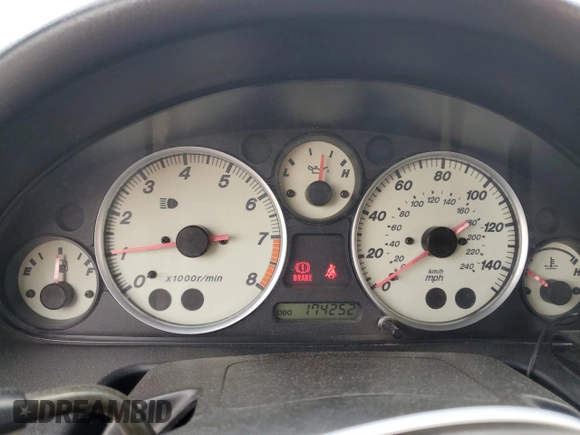 2003 Mazda MX-5 Miata Cloth with VIN JM1NB353230312023, listed as a Copart auction lot 53968875 with 174,252 mi miles and Salvage title. Bid and sale history available at DreamBid. Image 9.