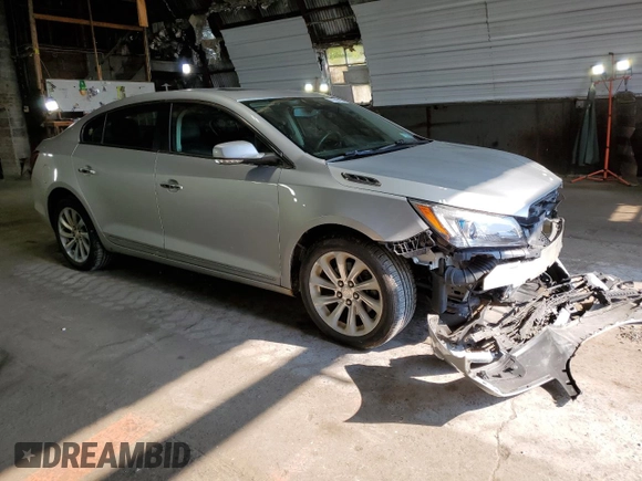 2016 Buick LaCrosse Leather with VIN 1G4GB5G34GF213915, listed as a Copart auction lot 71056444 with 130,900 mi miles and Salvage Title. Bid and sale history available at carsss.com. Image 4.