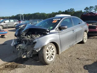 2019 Nissan Sentra S with VIN 3N1AB7AP8KY295783, listed as a Copart auction lot 62142755 with Not provided miles and Salvage title. Bid and sale history available at DreamBid. Image 1.