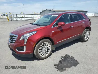 2017 Cadillac XT5 Luxury AWD with VIN 1GYKNDRS2HZ263419, listed as a Copart auction lot 63438215 with 62,982 mi miles and Salvage title. Bid and sale history available at DreamBid. Image 1.