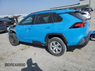 2019 Toyota RAV4 LE with VIN 2T3K1RFV6KW044628, listed as a Copart auction lot 47576745 with 21,388 mi miles and Salvage Title. Bid and sale history available at carsss.com. Image 2.