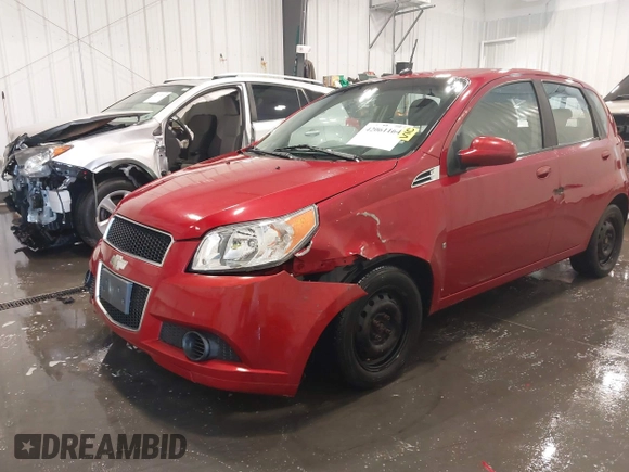 2009 Chevrolet Aveo 1LT with VIN KL1TD66E89B615900, listed as a IAAI auction lot 42061164 with 117,724 mi miles and . Bid and sale history available at DreamBid. Image 6.