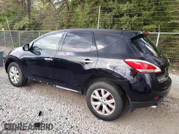 2014 Nissan Murano S with VIN JN8AZ1MW0EW504734, listed as a Copart auction lot 55821745 with 160,718 mi miles and Clean Title. Bid and sale history available at DreamBid. Image 2.