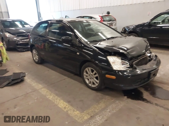 2003 Honda Civic Si with VIN SHHEP33563U406914, listed as a IAAI auction lot 41818386 with 164,258 mi miles and . Bid and sale history available at DreamBid. Image 1.