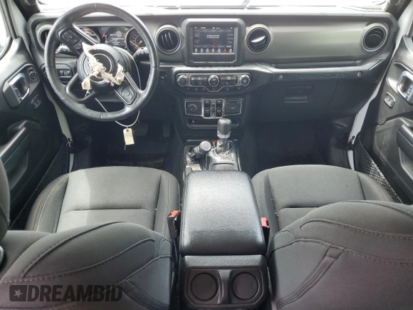 2021 Jeep Wrangler Unlimited Willys z VIN 1C4HJXDN3MW731183, wystawiony jako Copart lot #56769575 z przebiegiem 34 624 mil mil oraz Szkoda całkowita • Salvage title. Historia ofert i sprzedaży dostępna na DreamBid. Obrazek 8.