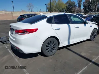 2018 Kia Optima LX with VIN 5XXGT4L37JG266313, listed as a IAAI auction lot 41662782 with Not Provided miles and . Bid and sale history available at carsss.com. Image 4.