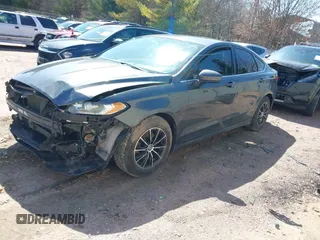 2015 Ford Fusion S with VIN 3FA6P0G73FR191128, listed as a IAAI auction lot 41901683 with 135,150 mi miles. Bid and sale history available at carsss.com. Image 2.
