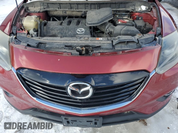 2014 Mazda CX-9 Touring with VIN JM3TB3CV8E0442720, listed as a Copart auction lot 47935705 with 144,281 mi miles and Salvage Title. Bid and sale history available at carsss.com. Image 12.