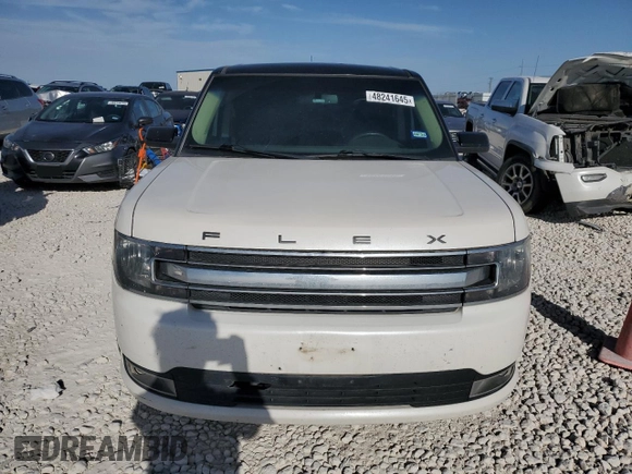 2015 Ford Flex SEL with VIN 2FMGK5C8XFBA20167, listed as a Copart auction lot 48241645 with 160,999 mi miles and Salvage Title. Bid and sale history available at carsss.com. Image 5.