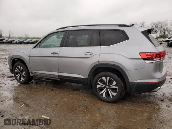 2024 Volkswagen Atlas SE с VIN 1V2DR2CAXRC554731, выставлен на аукционе Copart как лот 51911135 с пробегом 15 953 миль миль и Списание • Salvage title. История ставок и продаж доступна на DreamBid. Изображение 2.