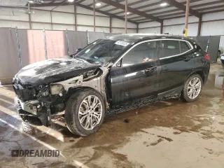 2022 BMW X2 xDrive28i with VIN WBXYJ1C07N5U38996, listed as a Copart auction lot 42139835 with 55,413 mi miles and Salvage Title. Bid and sale history available at carsss.com. Image 1.
