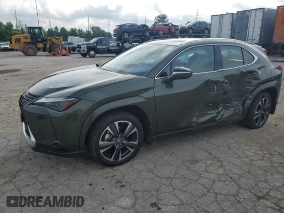2024 Lexus UX 250h Premium с VIN JTHP9JBH8R2072433, выставлен на аукционе Copart как лот 57704904 с пробегом 9 397 миль миль и Списание • Salvage title. История ставок и продаж доступна на DreamBid. Изображение 1.