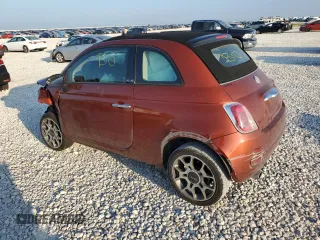 2012 FIAT 500 Pop with VIN 3C3CFFDR5CT209902, listed as a Copart auction lot 71646854 with 0 mi miles and Salvage Title. Bid and sale history available at carsss.com. Image 2.